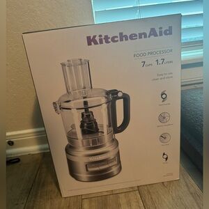 KitchenAid 7 Cup Food Processor - Silver (KFP0719CU) - BRAND NEW IN BOX!